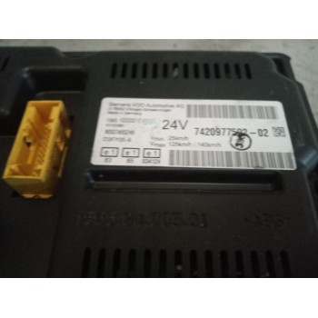 Recambio de cuadro instrumentos para renault premium distribution referencia OEM IAM 7420977592  