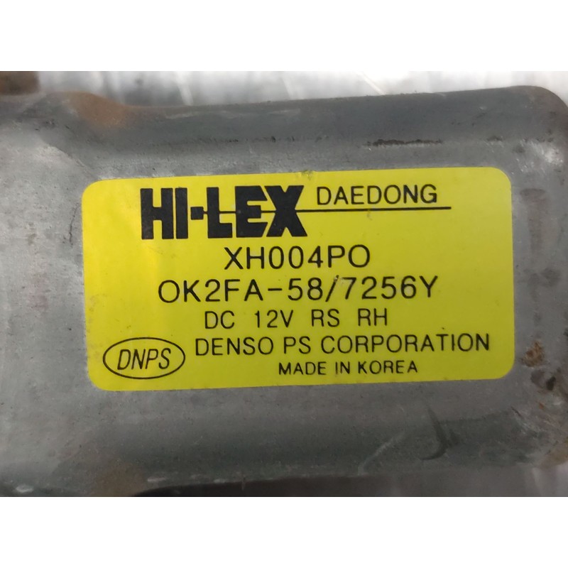 Recambio de elevalunas trasero derecho para kia carens 2.0 crdi ex monovolumen referencia OEM IAM XH004P0 - Azul 3