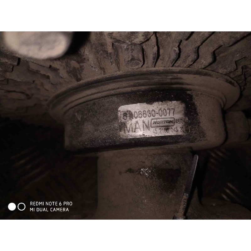 Recambio de ventilador viscoso motor para man tg - a 18.460 fg / fllc (e2) l referencia OEM IAM 51066300077 3
