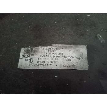 Recambio de faro izquierdo para renault premium distribution referencia OEM IAM 7421636295  