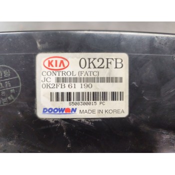 Recambio de mando calefaccion / aire acondicionado para kia carens 2.0 crdi ex monovolumen referencia OEM IAM 0k2fb61190  