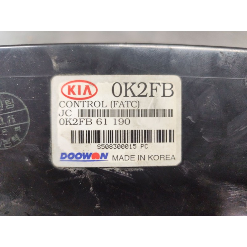 Recambio de mando calefaccion / aire acondicionado para kia carens 2.0 crdi ex monovolumen referencia OEM IAM 0k2fb61190 - Azul 2
