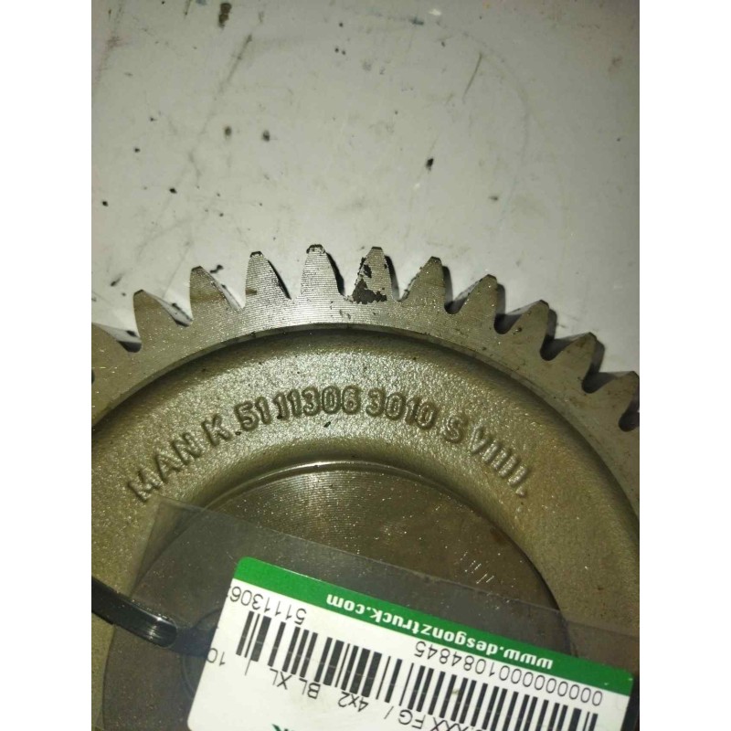 Recambio de piñon para man tgx 18.440 fg / 4x2 bl xl referencia OEM IAM 51113063010 - Amarillo 2