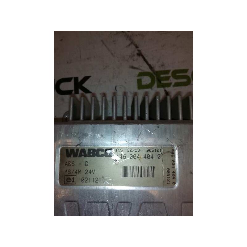 Recambio de modulo electronico para scania trucks serie 4 bus ... referencia OEM IAM 4460044040 CENTRALITA ABS 489813 2