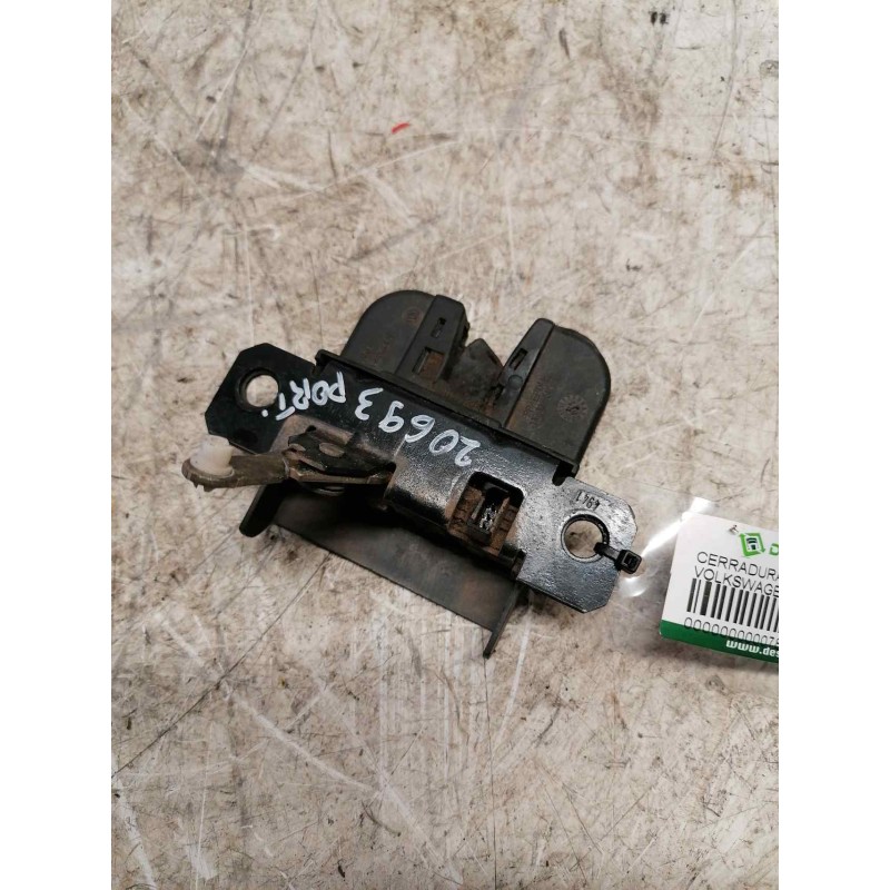 Recambio de cerradura maletero / porton para volkswagen golf iv berlina (1j1) básico referencia OEM IAM 1J6827505B 3 PINS 2