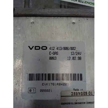 Recambio de modulo electronico para scania trucks serie 4 bus ... referencia OEM IAM 412413006002 1833321 DSC911