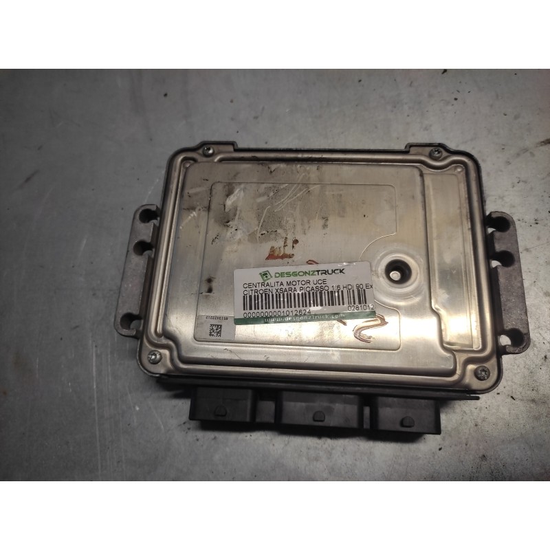 Recambio de centralita motor uce para citroën xsara picasso 1.6 hdi 90 exclusive referencia OEM IAM 0281012468 9663268380 965395 - Gris 4