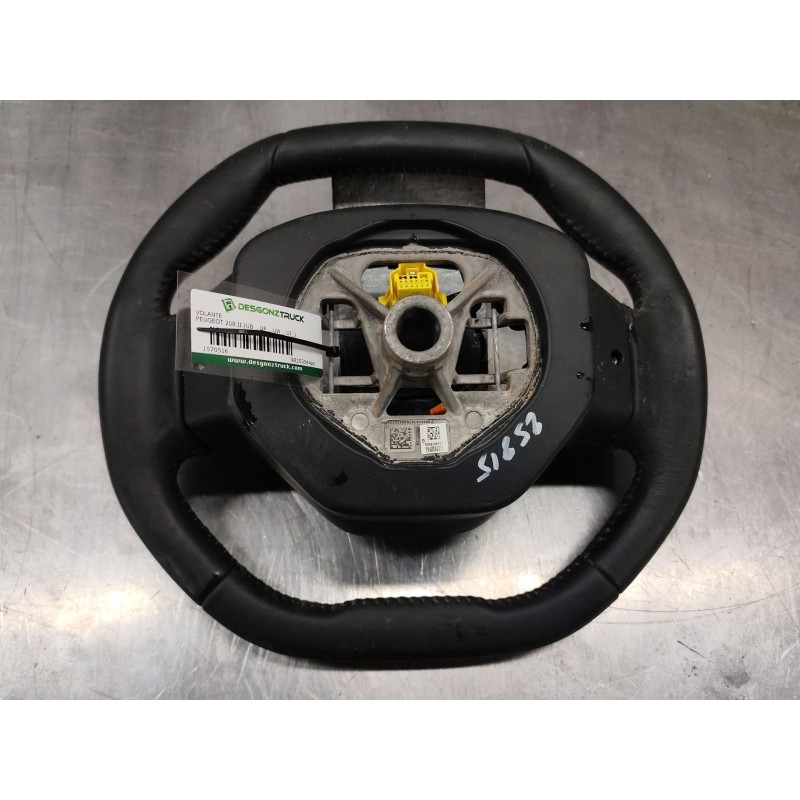Recambio de volante para peugeot 208 ii (ub_, up_, uw_, uj_) 1.5 bluehdi 100 referencia OEM IAM 98255044zd - Blanco 3
