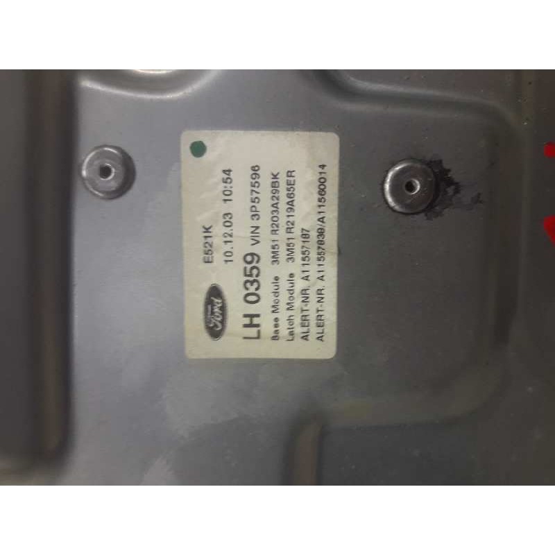 Recambio de elevalunas delantero izquierdo para ford focus c-max (cap) connection referencia OEM IAM 3M51R203A29BK 3M51R219A65ER 2