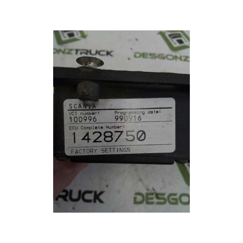 Recambio de modulo electronico para scania trucks serie 4 144 l/460 (460cv) referencia OEM IAM 1404685 9936072 CONTROL UNIT OPTI - Blanco 4