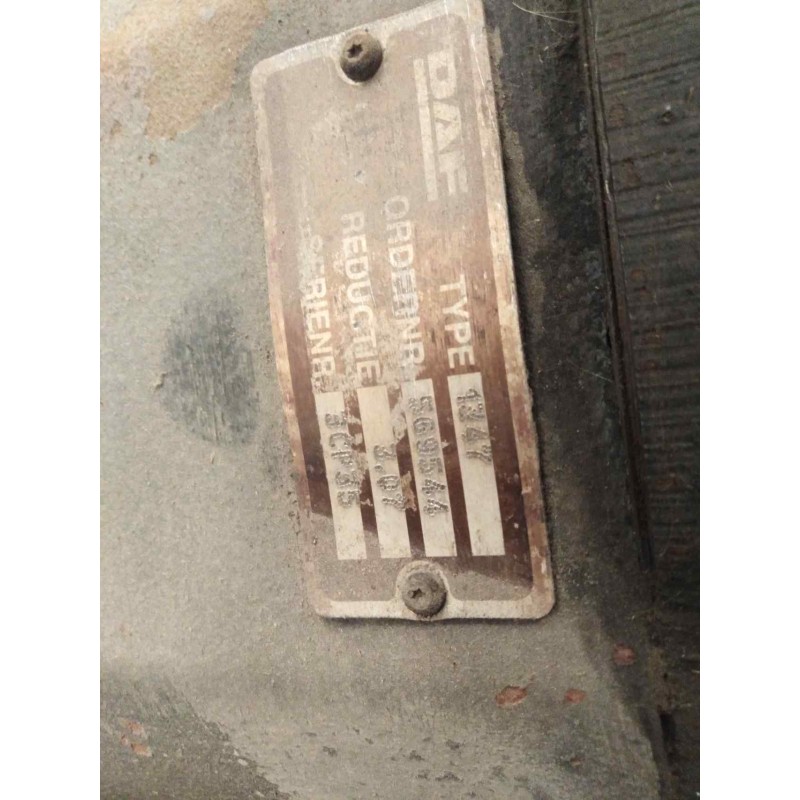 Recambio de grupo para daf serie 95 xf .480 fsafe (tipo .480) larga distancia referencia OEM IAM 1347 RATIO:3.07/14X43 2