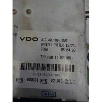 Recambio de modulo electronico para mercedes trucks bus ..... referencia OEM IAM 412409007001 AVG2N6GAB1302 