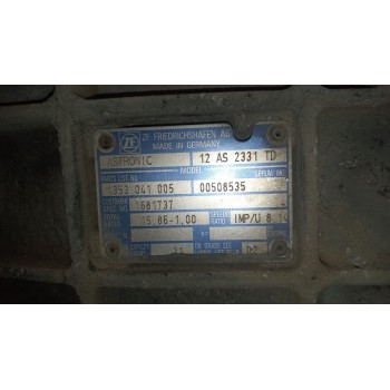 Recambio de caja cambios para daf serie xf105.xxx 12.9 diesel referencia OEM IAM 12AS2331TD 1353041005 1681737