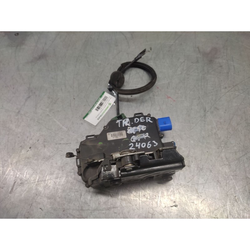 Recambio de cerradura puerta trasera derecha para volkswagen polo (9n1) gt referencia OEM IAM 3B4839016AG  6 PINS - Gris 2