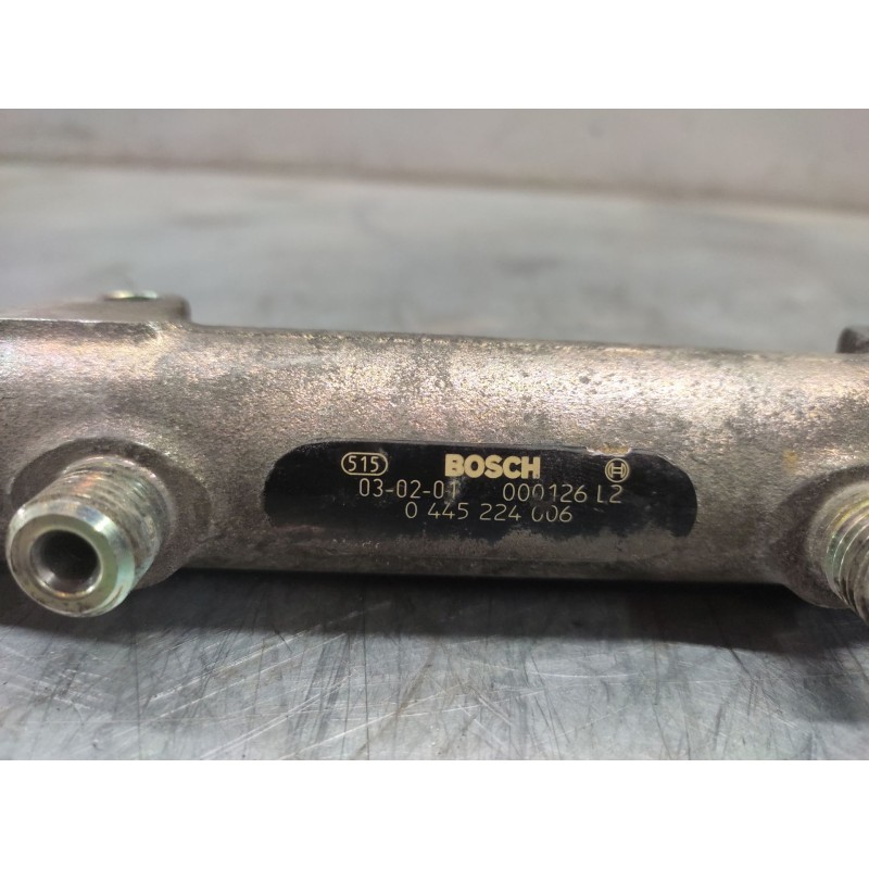Recambio de rampa inyectora para iveco daily combi 2.3 diesel cat referencia OEM IAM 0445224006 2