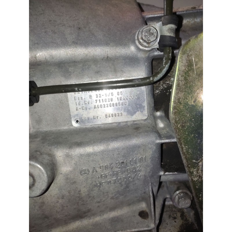 Recambio de caja cambios para mercedes-benz sprinter 02.00  caja cerrada 416 cdi (904.662) referencia OEM IAM A9022600500 - Blanco 4