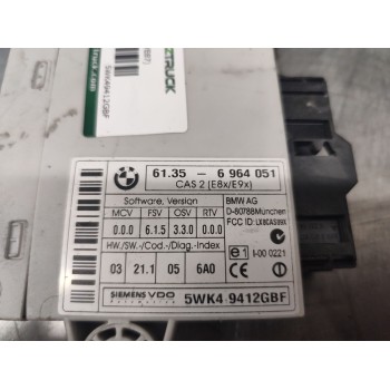 Recambio de modulo electronico para bmw serie 1 berlina (e81/e87) 120d referencia OEM IAM 5WK49412GBF  