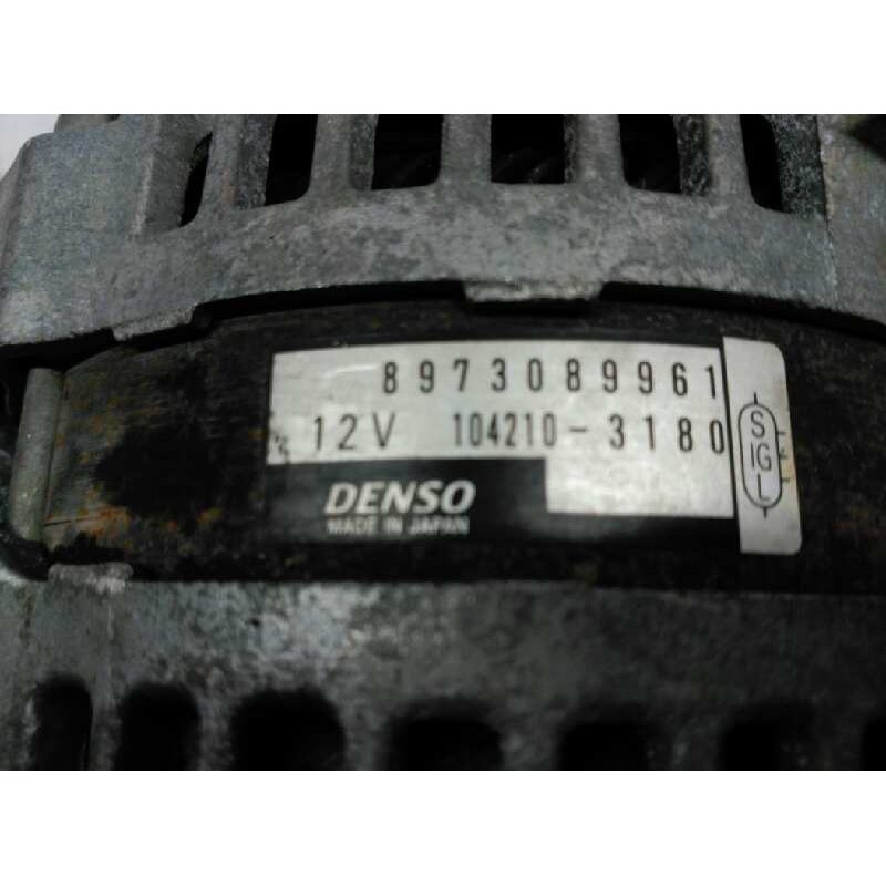 Recambio de alternador para renault vel satis (bj0) expression referencia OEM IAM 8973080061 DENSO 5
