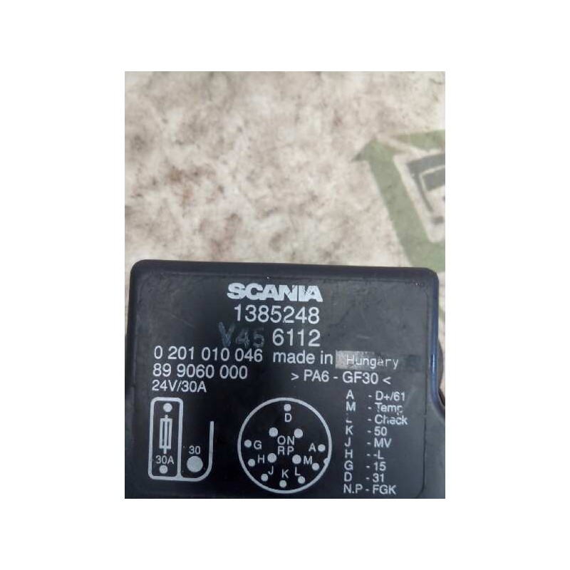 Recambio de modulo electronico para scania trucks serie 4 144 l/460 (460cv) referencia OEM IAM 1385248 0201010046 - Blanco 2