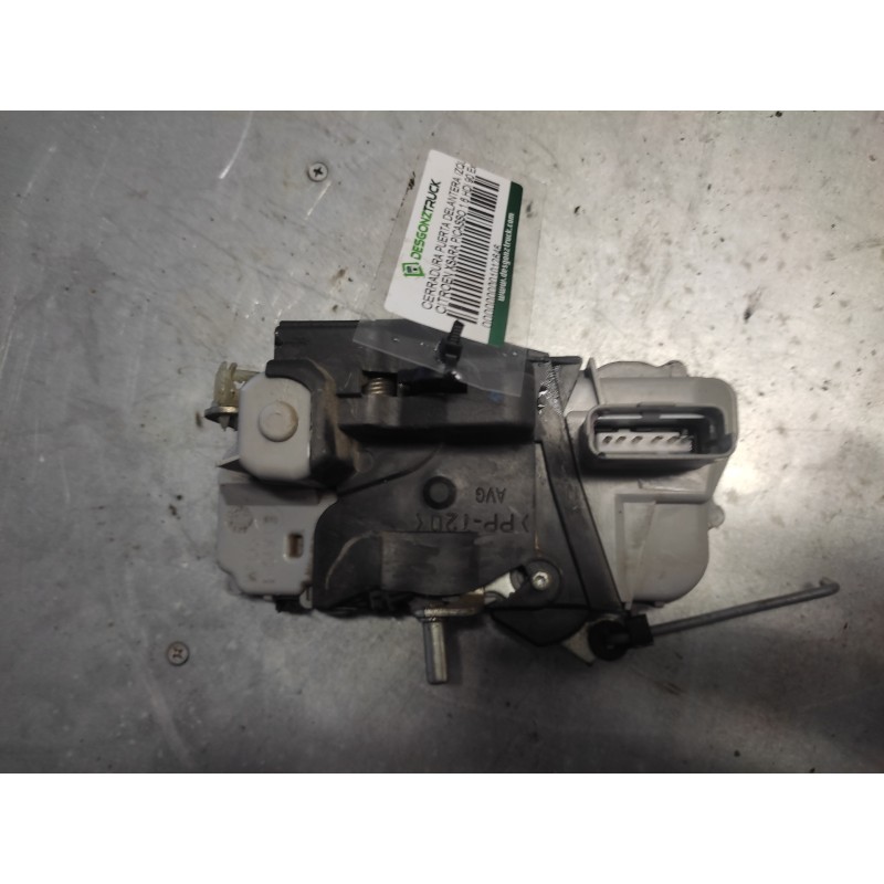 Recambio de cerradura puerta delantera izquierda para citroën xsara picasso 1.6 hdi 90 exclusive referencia OEM IAM   6 PINS - Gris 2