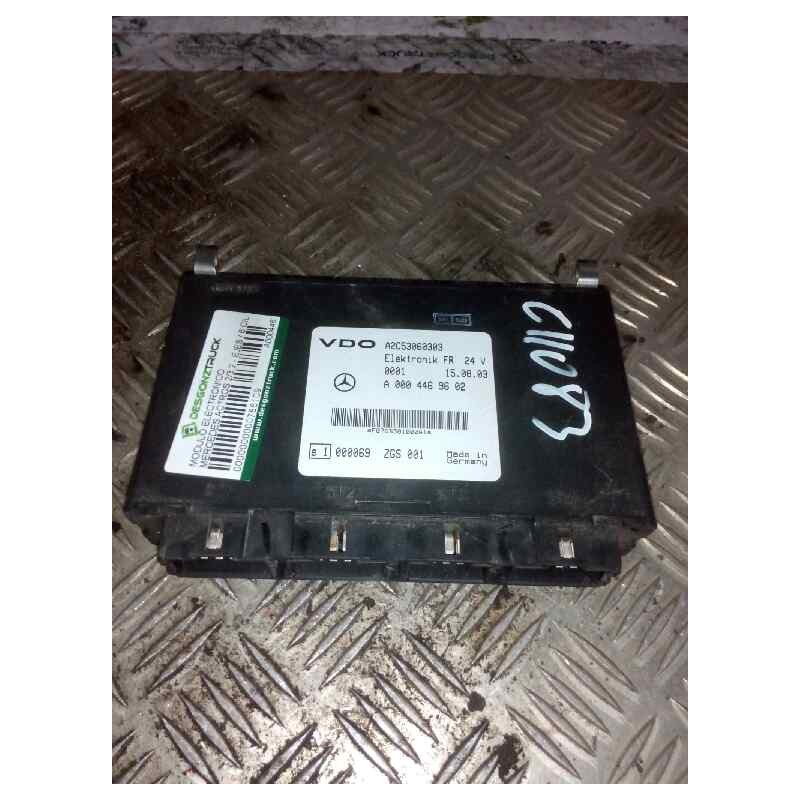 Recambio de modulo electronico para mercedes-benz actros 2/3 2 - ejes / 6 cil. 1836 4x2 om 501 la l (largo) referencia OEM IAM A