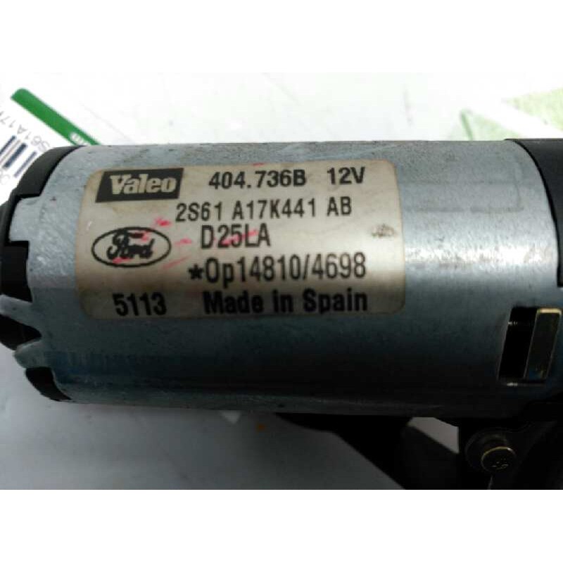 Recambio de motor limpia trasero para ford fusion (cbk) ambiente referencia OEM IAM 2S61A17K441AB 1422314 - Azul 2