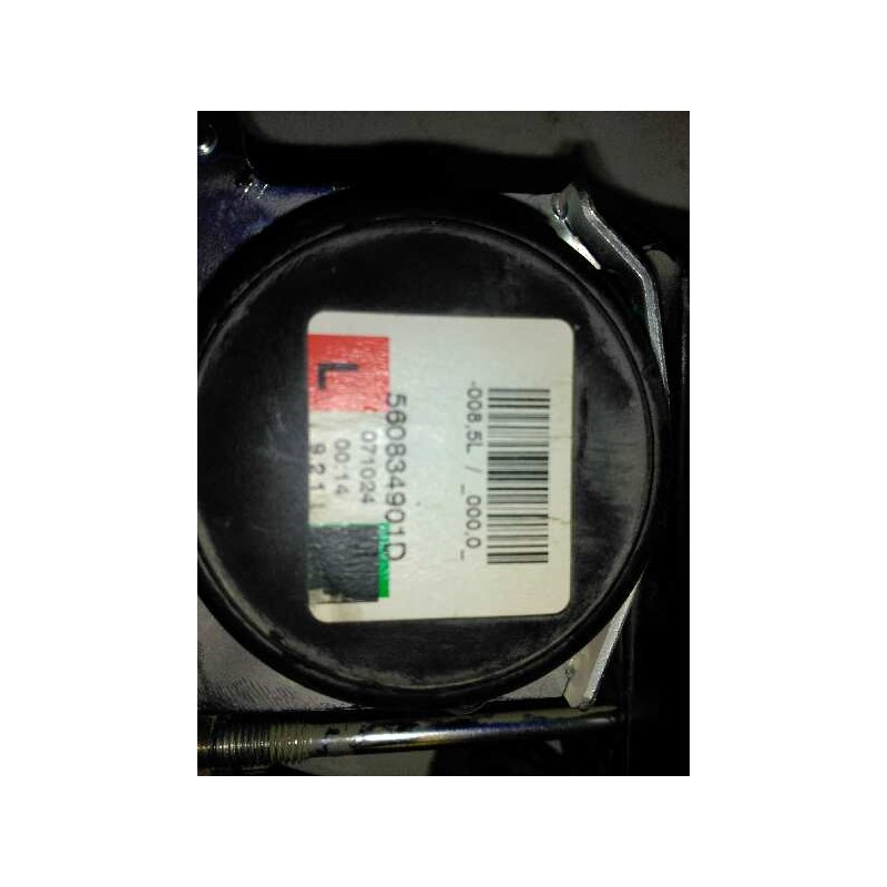 Recambio de cinturon seguridad delantero izquierdo para opel astra h berlina 1.7 16v cdti referencia OEM IAM - Gris 2