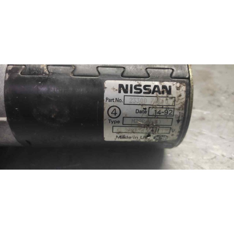Recambio de motor arranque para nissan primera berl./familiar (p10/w10) slx berlina (p10) referencia OEM IAM 2330070 8 DIENTES 2
