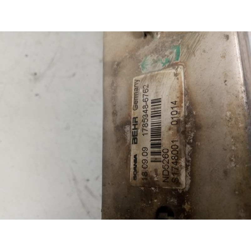 Recambio de enfriador egr para scania serie p/g/r (l-clase) 12.7 diesel referencia OEM IAM 1785348 - Azul 2