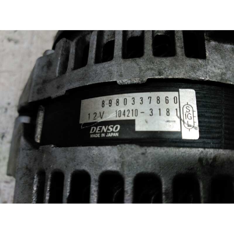 Recambio de alternador para renault vel satis (bj0) expression referencia OEM IAM 8980337860 DENSO - Gris 2