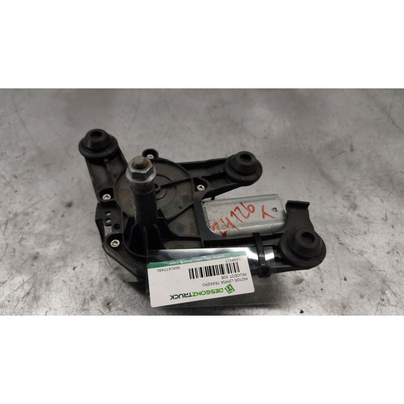 Recambio de motor limpia trasero para peugeot 308 1.6 16v referencia OEM IAM 9680477480  