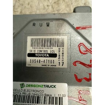 Recambio de modulo electronico para toyota prius (nhw20) basis referencia OEM IAM 8954047100 19001900 