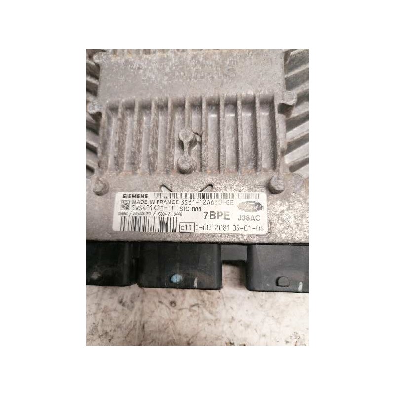 Recambio de centralita motor uce para ford fiesta (cbk) ambiente referencia OEM IAM 3S6112A650GE 5WS40142E 2
