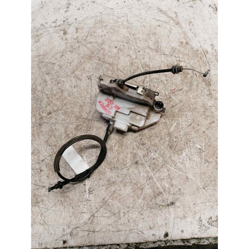 Recambio de cerradura puerta delantera derecha para citroën c3 referencia OEM IAM 9645983280 4 PINS 3