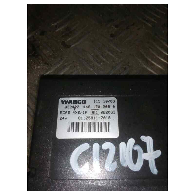 Recambio de modulo electronico para man tg - a 18.430 10.5 diesel referencia OEM IAM 81258117018 4461702090 CENTRALITA ECAS - Blanco 2