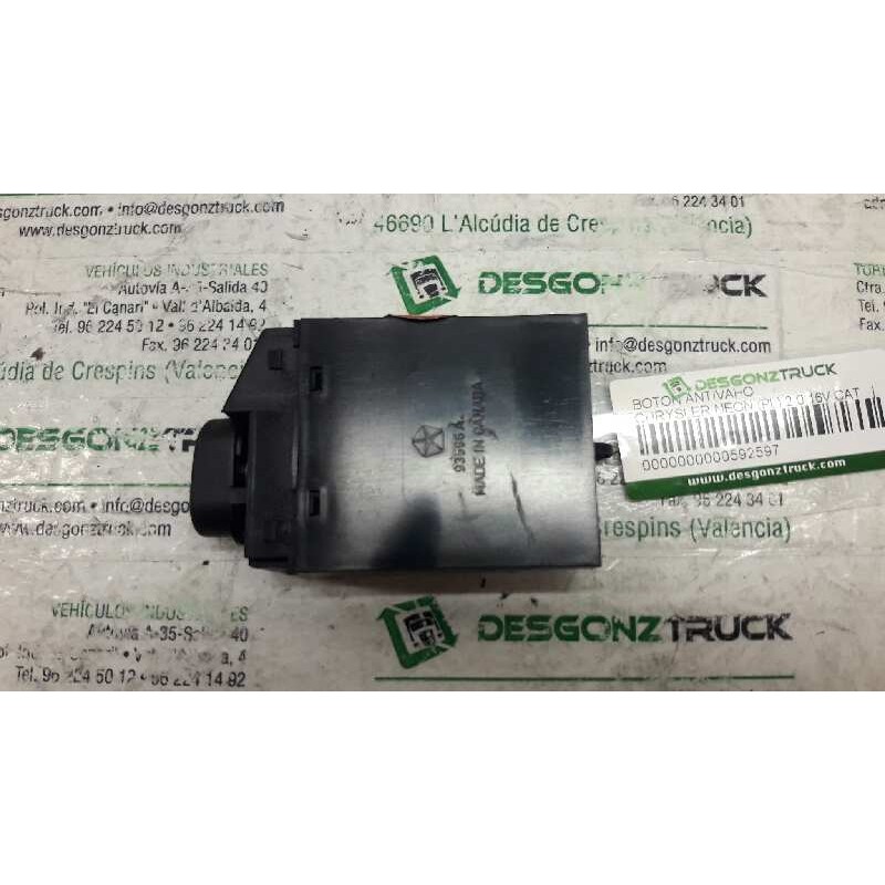 Recambio de boton antivaho para chrysler neon (pl) 2.0 16v cat referencia OEM IAM - Gris 2