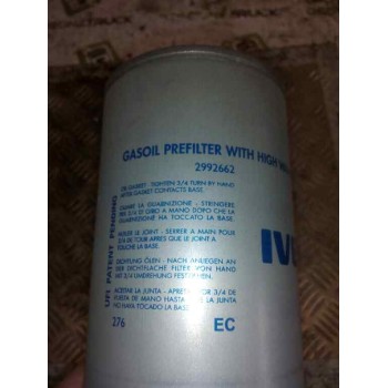 Recambio de filtro gasoil para . no identificado referencia OEM IAM 2992662 MARCA :IVECO 