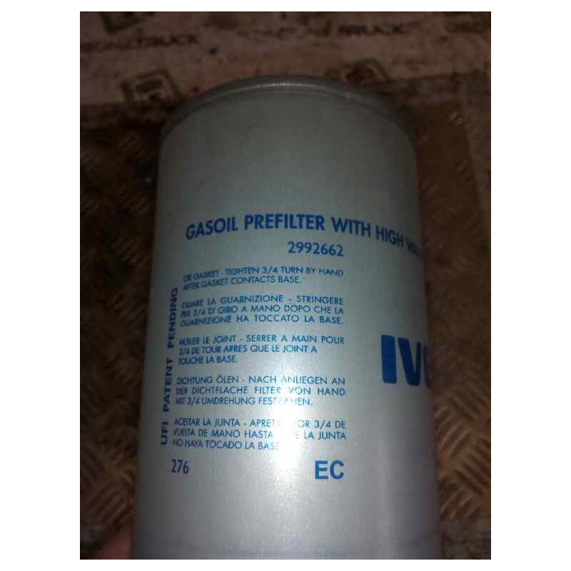 Recambio de filtro gasoil para . no identificado referencia OEM IAM 2992662 MARCA :IVECO 2