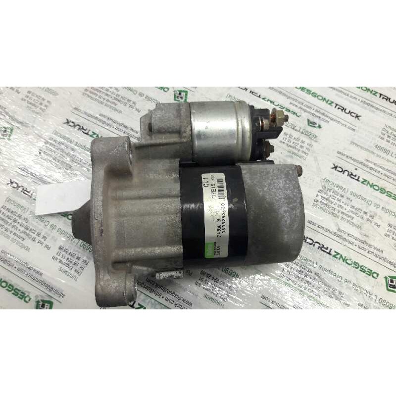 Recambio de motor arranque para citroën c3 1.4 satisfaction referencia OEM IAM 9633292480 9 DIENTES 2