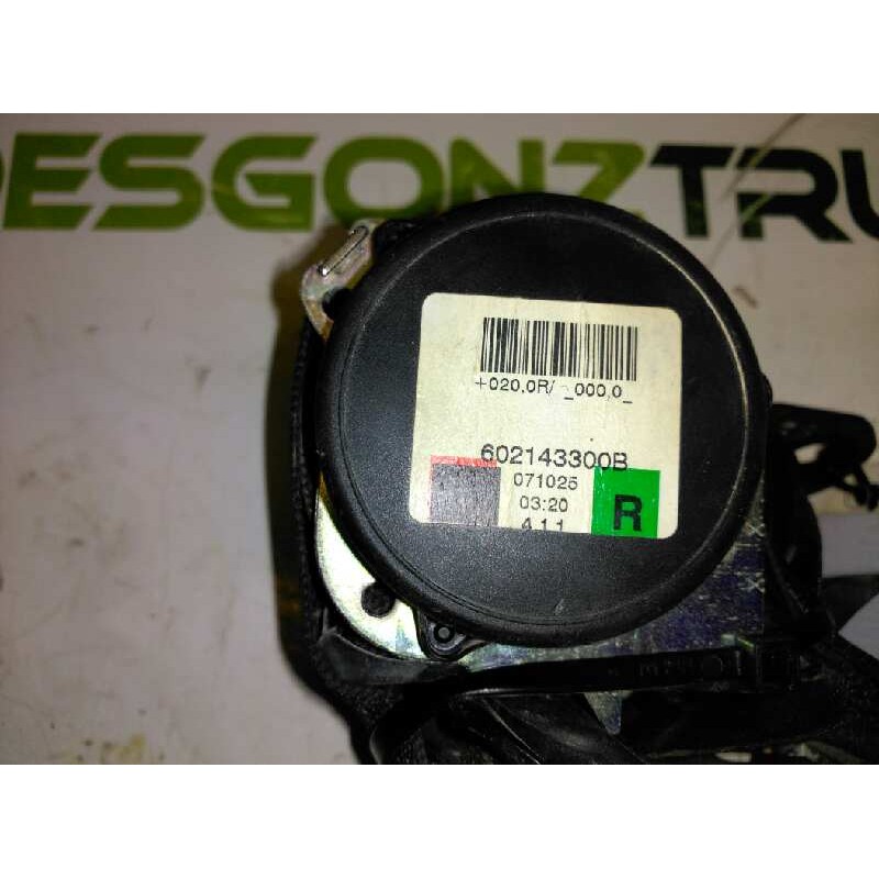 Recambio de cinturon seguridad trasero derecho para opel astra h berlina 1.7 16v cdti referencia OEM IAM - Gris 2