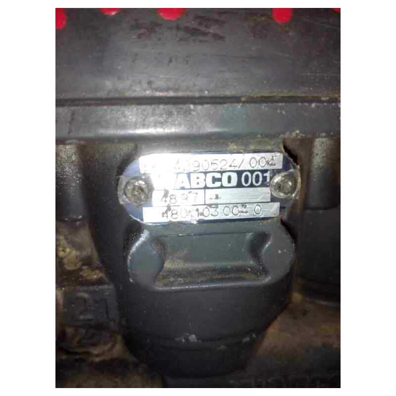 Recambio de valvula aire para mercedes-benz actros 2-ejes 6-cil. serie/bm 1840 (4x2) om 501 la megaspace referencia OEM IAM 0004 - Blanco 2