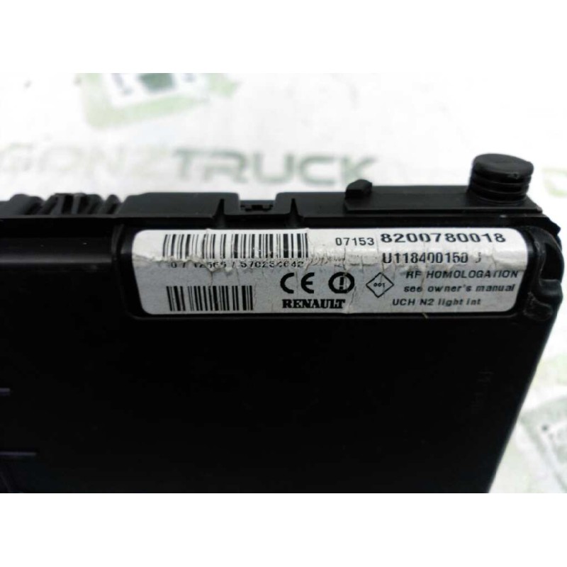 Recambio de caja reles / fusibles para renault scenic ii confort dynamique referencia OEM IAM 8200780018 CENTRALITA BODY - Negro 3