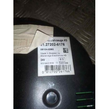 Recambio de cuadro instrumentos para man tg - a 18.xxx 10.5 diesel referencia OEM IAM 81272026176  