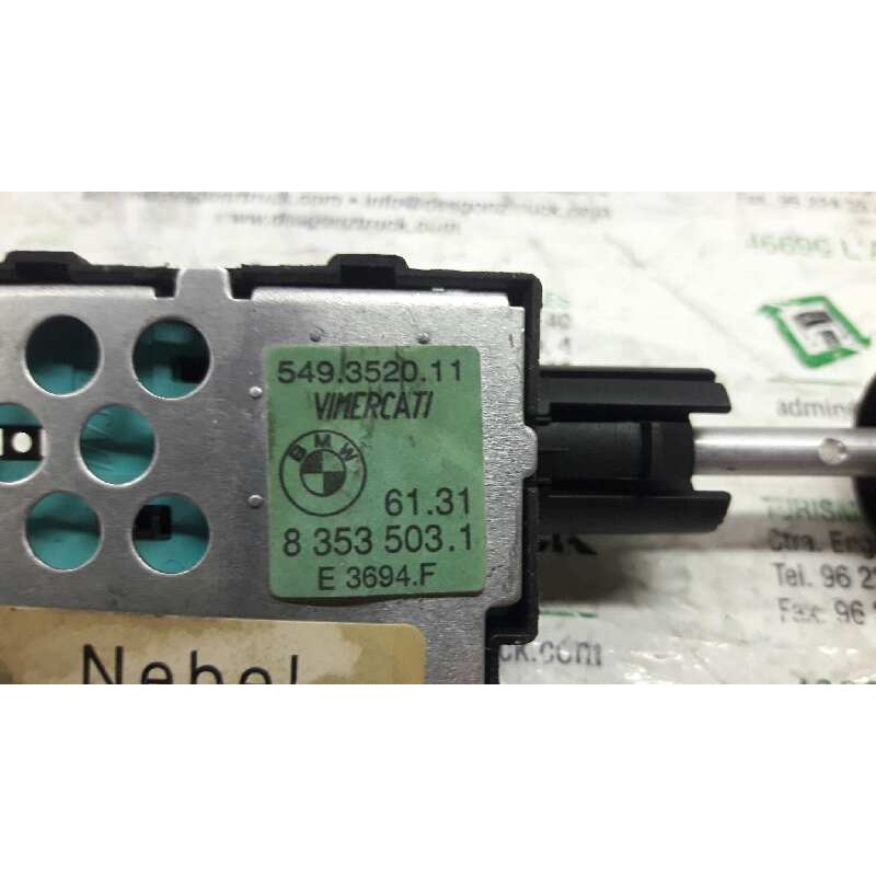 Recambio de boton antiniebla para bmw serie 3 berlina (e36) 318i se referencia OEM IAM 83535031 3