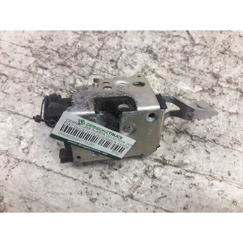 Recambio de cerradura puerta delantera derecha para fiat ducato caja cerrada (desde 03.94) d 2,8   batalla 2850 referencia OEM I - Blanco
