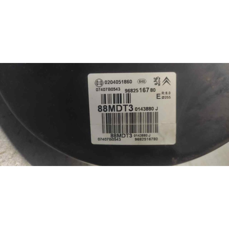 Recambio de servofreno para peugeot 308 sw confort referencia OEM IAM 0204051860 9682516780 07407B0543 - Gris 2