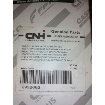 Recambio de filtro gasoil para . no identificado referencia OEM IAM 2992662 MARCA:CNH INDUSTRIAL 