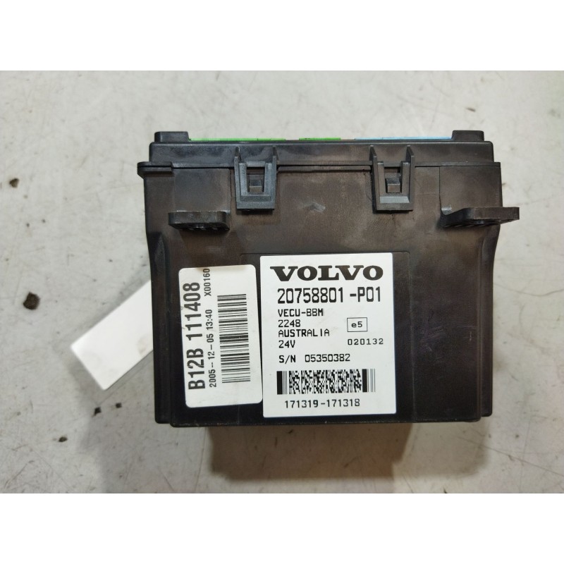 Recambio de modulo electronico para volvo trucks b12b referencia OEM IAM 20758801  CENTRALITA VECU - Blanco 3