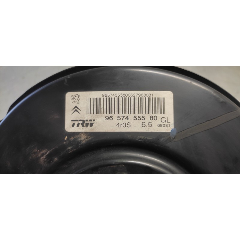 Recambio de servofreno para peugeot 207 x-line referencia OEM IAM 9657455580 - Negro 2