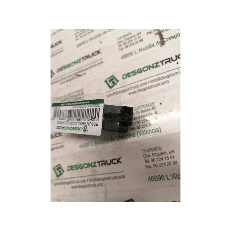Recambio de boton regulacion de faros para nissan almera (n16/e) acenta referencia OEM IAM 37089A 3 PINS - Negro 2